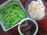 荷塘小炒的做法步骤2