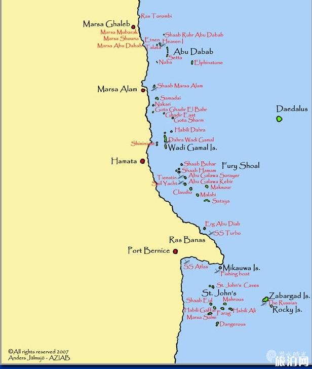红海船宿攻略 红海潜水线路推荐
