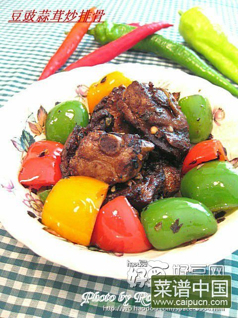蒜茸豆豉爆排骨