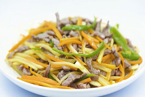 牛肉炒三丝的做法 牛肉炒三丝怎么做好吃
