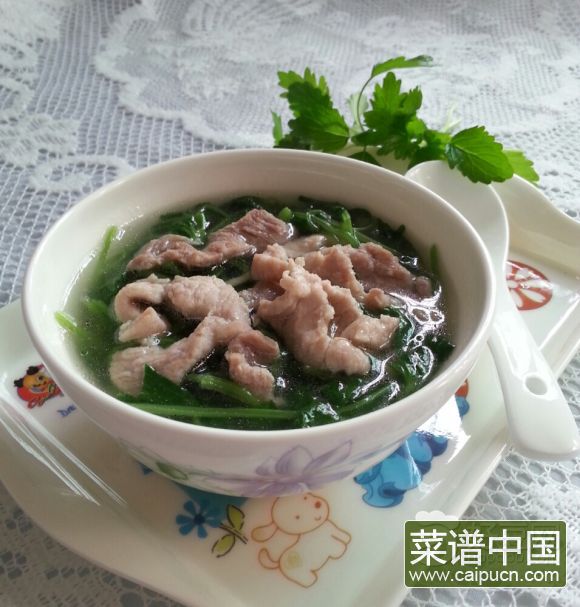 益母草瘦肉汤
