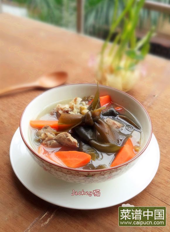 海带绿豆骨头汤
