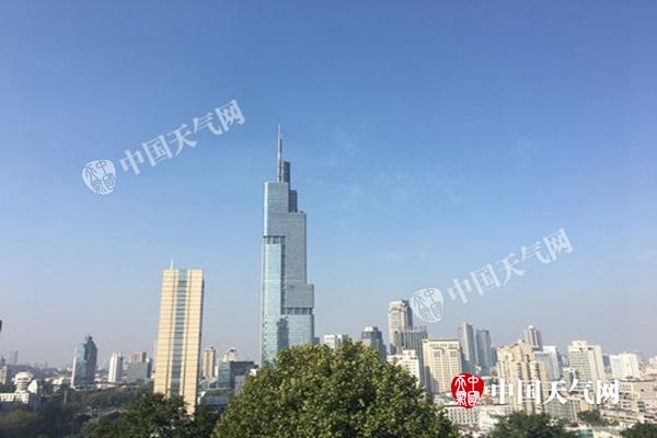 今晨江苏局部大雾 未来三天阳光明媚气温升