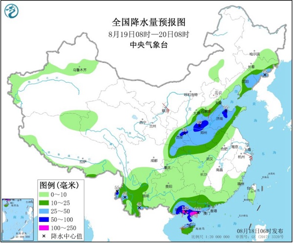 北方雨水频繁相扰 南方高温持续发力