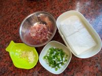 肉末豆腐盖浇饭的做法步骤1