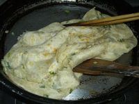 鸡油香葱饼的做法步骤12