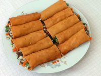 虾仁五香豆皮卷的做法步骤13