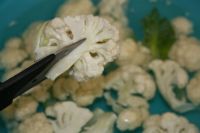 香炒花菜的做法步骤1