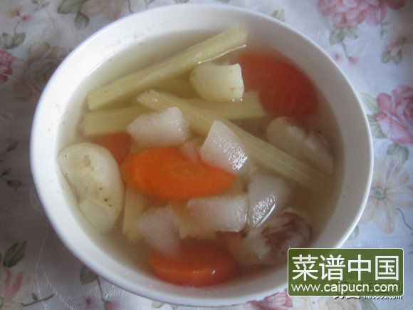 马蹄甘蔗汤
