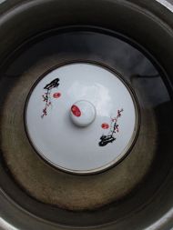 虫草花黄精炖鹌鹑的做法步骤8
