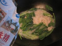 菠菜口蘑肉丝面的做法步骤9