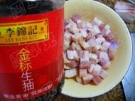 水面筋红烧肉的做法步骤3
