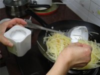 醋溜土豆丝的做法步骤6