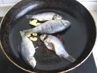 芹香豆瓣鲫鱼的做法步骤4