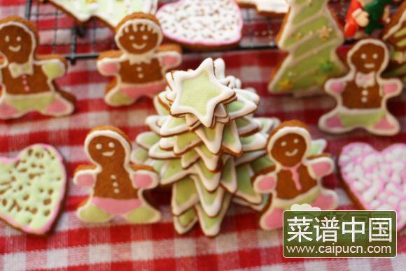 姜饼人与圣诞树