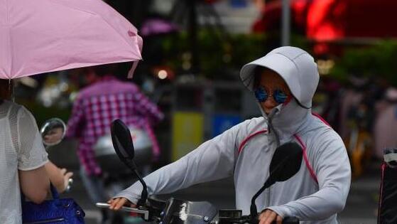 近期广东天气主题就是热热热 局地气温普遍在35℃以上
