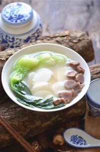 原汤牛肉年糕的做法步骤8