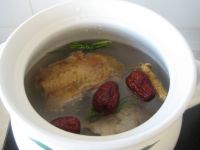 大枣参鸡汤的做法步骤6