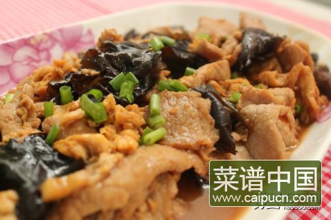 醋溜木须肉