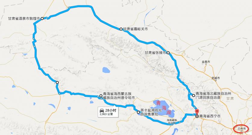 西北经典大环线之旅介绍