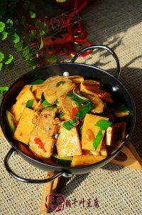 干锅千叶豆腐的做法步骤13