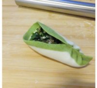 柳叶蒸饺的做法步骤5