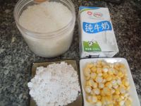 藕粉牛奶玉米羹的做法步骤1
