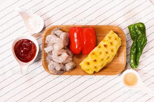 菠萝虾球的做法 家常菠萝虾球做法大全