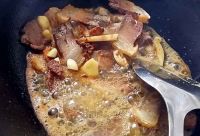 腊肉炖粉条的做法步骤9