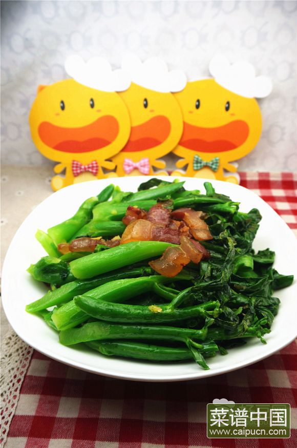 芥兰腊味