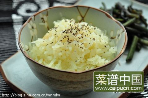 土豆仿米饭
