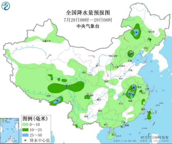今日长江流域雨势明显减弱 江南华南维持40℃高温闷热