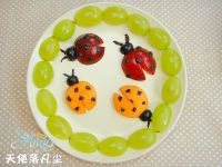 小瓢虫果盘的做法步骤6