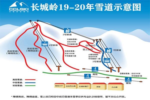 2019~2020长城岭滑雪场11月16日开板 附滑雪票价格+租借信息