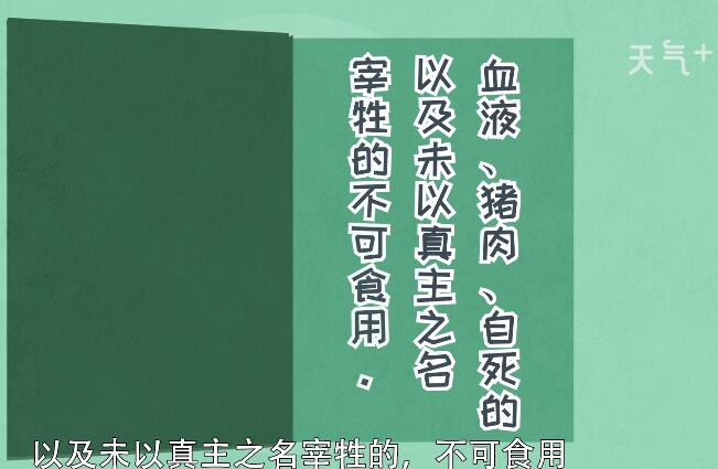 回族为什么不吃猪肉