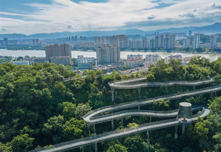 感兴趣就去福州：空中绿道 城市幽境