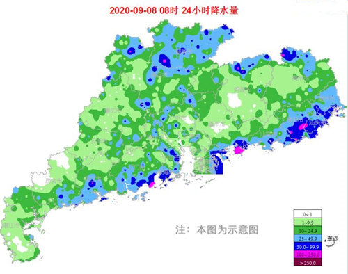 未来几天广东雷雨频发 局部雨势强烈