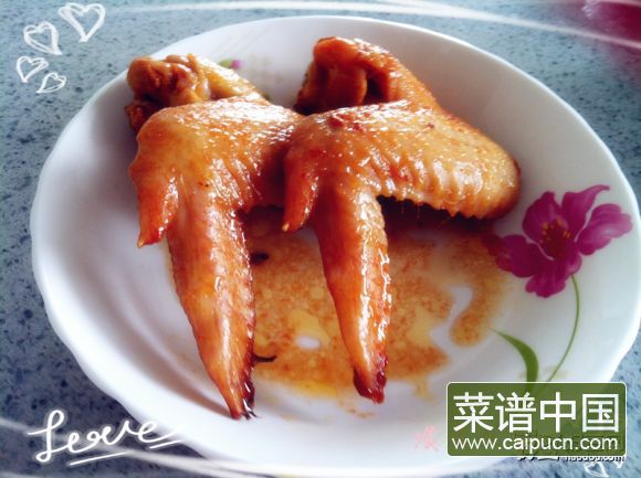 蜜汁烤全翅——比翼双飞