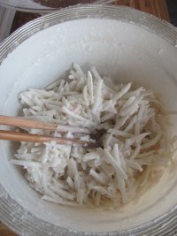 脆皮萝卜糕的做法步骤4