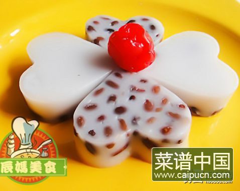 椰汁红豆糕
