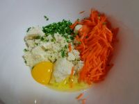豆腐渣饼的做法步骤3