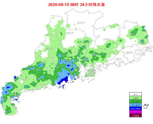 15至17日雷雨减弱 18日起降水又趋明显