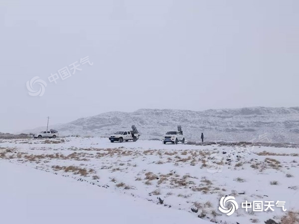 木垒县遇入冬以来最强降雪天气过程