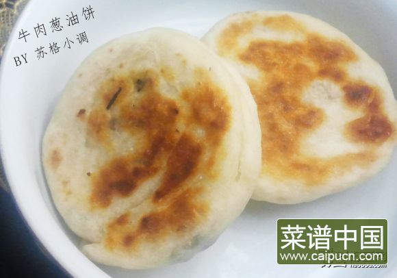 牛肉葱油饼