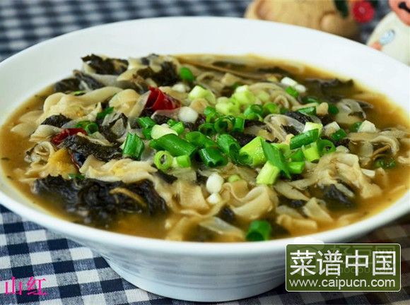 黑菜糊涂面