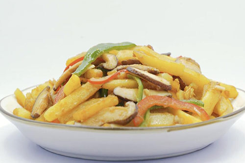 香菇土豆条的做法 土豆怎么做好吃