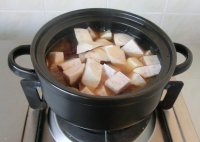 腊味香芋煲的做法步骤11