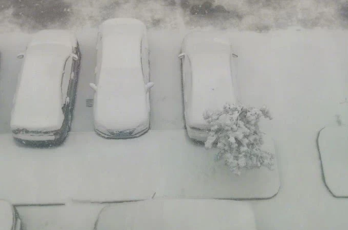 清明后的冷空气超预期！山西河南遭遇4月飞雪