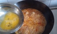 肉圆番茄面的做法步骤7