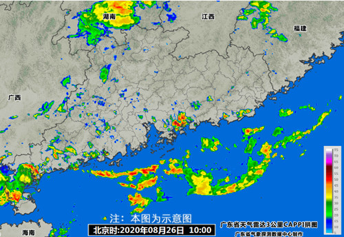 26-27日广东雷雨活跃 